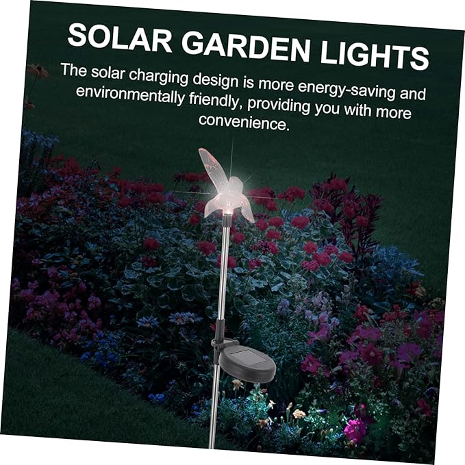 Solar Pathway Lights Outdoor LED Garden Stake Light for Lawn Patio Deck Weather Resistant Solar Powered Landscape Decoration