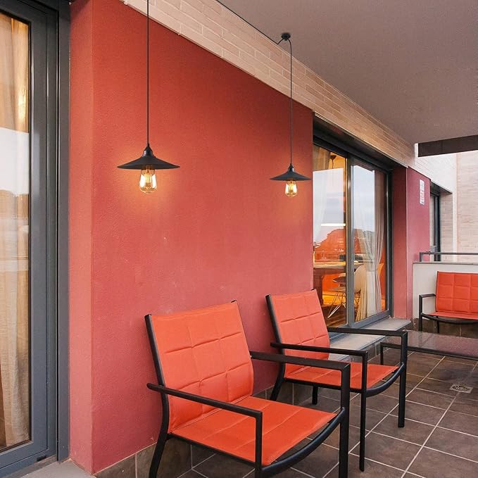 Hanging Lamp with Plug in Cord Outdoor Lamps for Patio Waterproof Pendant Light with Plug Outdoor Lamps for Patio | Lumora