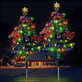 Solar Christmas Tree Lights Holiday Decorations, Outdoor Courtyards, Gardens, Lawns, Small Path Lights, Atmosphere | Lumora
