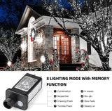 XTF2015 170FT 500 LED Christmas String Lights, Christmas Lights End-to-End Plug 8 Modes - UL Certified - Outdoor | Lumora