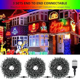 170FT 500 LED Christmas Lights Outdoor Indoor, Waterproof Color Changing Christmas Tree Lights with Timer, Memory | Lumora