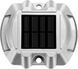 VEVOR Driveway Lights 16-Pack Solar Driveway Lights White with Screw Solar Deck Lights Outdoor Waterproof Wireless | Lumora