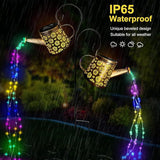 Solar Watering Can Lights Outdoor, IP65 Waterproof Garden Decor Solar Garden Light 8 Multi-Color Changing Modes One | Lumora
