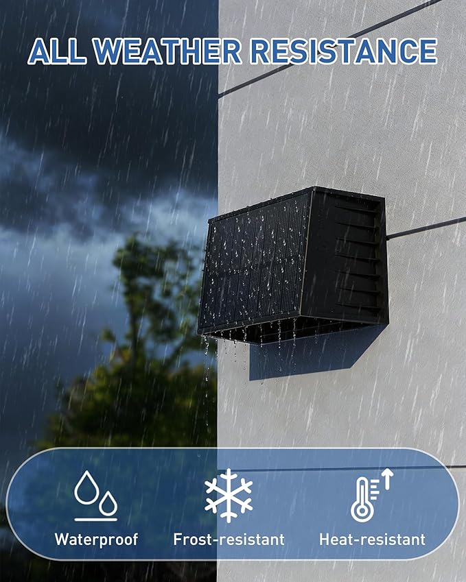 CORESLUX Solar Fence Lights Outdoor, Up and Down Outdoor Wall Lights, IP65 Waterproof Solar Fence Lights, Warm Outdoor Solar Lights for Backyard/Railing/Wall/Step/Patio, 2PCS