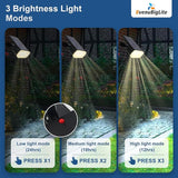 Solar Lights Outdoor Waterproof: IP65 Led Spot Light Decorations for Garden - 3 Lighting Modes Solar Powered for | Lumora