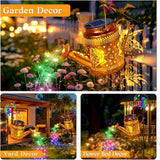 Solar Watering Can Lights, Fairy Hanging Lanterns Outdoor, Gardening Gifts for Mom Women Grandma Birthday | Lumora