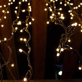 Pure Garden Solar Powered Outdoor String Lights - 200 LED Fairy Lights with Eight Light Modes - for Patio | Lumora