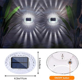 LYHOPE Solar Fence Lights Outdoor, IP65 Waterproof Light for Outside, 12 Pack Solar Deck Lights for Backyard | Lumora