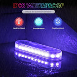 Honalia Solar Dock Driveway Lights Outdoor, RGB Color Changing Solar Powered Waterproof, Driveway Markers Concrete | Lumora