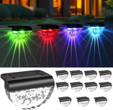 12 Pack Solar Deck Lights Outdoor, Solar Step Lights Waterproof for Outside, Yard, Patio, Garden, Pool, Railing | Lumora