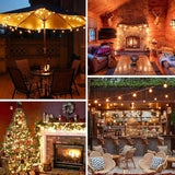 100FT Outdoor G40 LED Globe String Lights Dimmable Waterproof Shatterproof Patio Lights with 104 Bulbs Connectable | Lumora
