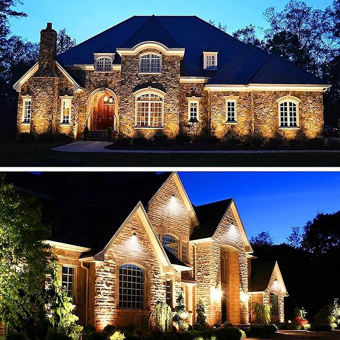 ZUCKEO 10W Low Voltage Landscape Lights LED Landscape Lighting with Connectors, 12V Outdoor Spotlights Yard Garden | Lumora