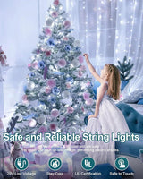 120FT 380 LED Christmas String Lights, 8 Modes Plug in Fairy Lights Connectable, Timer & Memory, Indoor Outdoor | Lumora