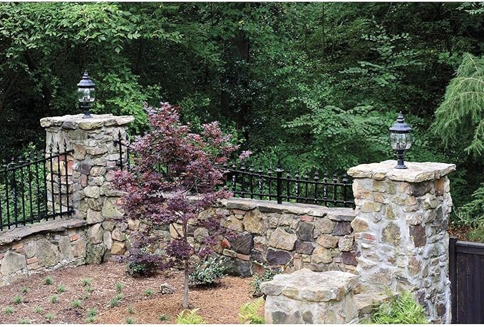 Progress Lighting P8726-31 Cast Aluminum for Mounting Post Lanterns Except P5404, P5467 on Pedestals or Walls, Black | Lumora