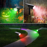 Upgraded Solar Spot Lights Outdoor, Waterproof IP65 RGB Color Changing Solar Outdoor Lights, Multicolor Solar | Lumora