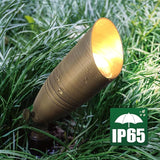 GKOLED Brass LED Outdoor Landscape Spotlights, 12V Low Voltage Spot Light, Waterproof Landscape Lights, Uplighting | Lumora