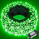 100FT 300 LED Christmas Lights Outdoor for St Patrick's Day, Green String Lights Indoorwith 8 Modes, Waterproof | Lumora