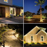 8 Pack Solar Spot Lights Outdoor, 2-in-1 Solar Lights Outdoor Waterproof IP65, Solar Powered Landscape Spotlights 3 | Lumora