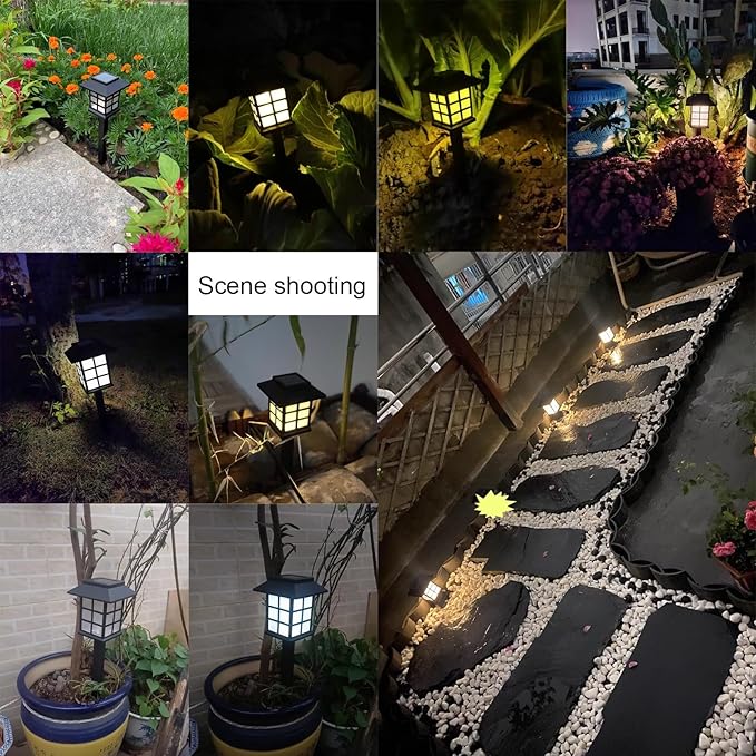 Bright Solar Pathway Lights, Weather-Resistant Solar Lamp Post for Path, Landscaping, and Driveway | Lumora