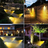 Peasur 1 Pack Solar Spot Lights Outdoor, Solar Spotlights Outdoor Waterproof 2-in-1 Auto On/Off Landscape Lighting | Lumora