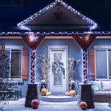 164Ft 500 LED White Christmas Lights, Waterproof 8 Twinkle with Memory Functions Christmas Tree Lights for Indoor | Lumora
