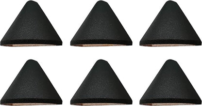 GKOLED Low Voltage Deck Lights Pack, 6pcs Round Deck Lights with 6pcs Cone Deck Lights