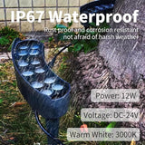 Tree Lights Outdoor, Low Voltage Landscape Lighting, DC 24V LED Landscape Spotlights Waterproof, 3000K Warm White | Lumora