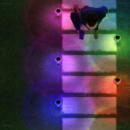 Solar Lights Outdoor Pathway Waterproof 16 Pack Color Changing LED Acrylic Mushroom Decorative Garden Lights for Yard Landscape Patio Outside Decorations