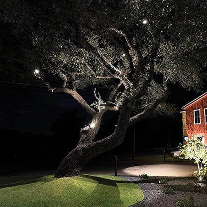 WAC Landscape Lighting, LED 12V Large Size Accent Light with Adjustable Beam Angle and Integral Brightness Control 740-2300 Lumens 2700K Warm Built-in LED in Bronze