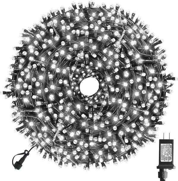 XTF2015 170FT 500 LED Christmas String Lights, Christmas Lights End-to-End Plug 8 Modes - UL Certified - Outdoor | Lumora