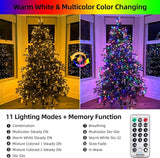 170FT 500 LED Christmas Lights Outdoor Indoor, Waterproof Color Changing Christmas Tree Lights with Timer, Memory | Lumora