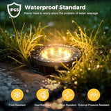Brightown Solar Lights Outdoor Waterproof, 12 Packs LED In-Ground Lights Outdoor Solar Lights for Yard Patio Garden | Lumora