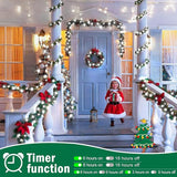 SAUIRS 403FT 1000 LED Christmas Lights Outdoor String Lights with 8 Modes Timer Waterproof Fairy Light Plug in for | Lumora