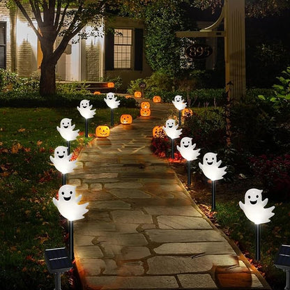 Solar Christmas Pathway Lights (Cool White)