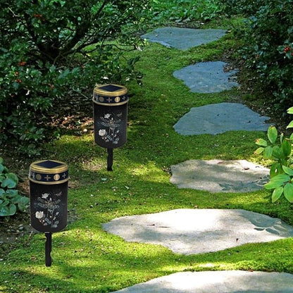 Dragonfly Solar Light Outdoor Solar Garden Light Solar Powered Landscape Path Light Bright Solar Path Lights for Yard Lawn Easy to Install