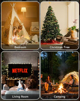 165FT 500LED String Lights LED Starry Fairy Light, Twinkle String Lights Decorative Lights with 8 Modes 30V Plug in | Lumora