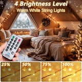 165Ft Ultra Long 500 LEDs String Lights Plug in, with Switch/Timer, Waterproof Dimmable - Decorative Outdoor Light | Lumora