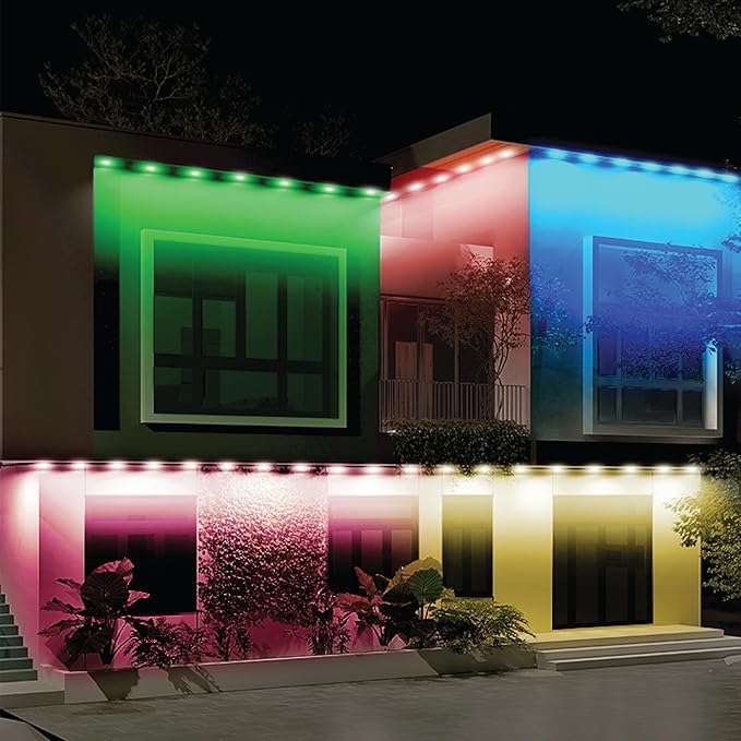 Feit Electric 16FT Extension Only for RGB Smart Permanent Outdoor Lights, Compatible with SL50-36/RGB/AG, Package Does not Include a Controller or Accessories, SL50-36/RGB/AG/16EXT