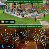 Upgraded 6 Packs 120 LED C6 Solar Christmas Lights, Christmas Decorations Outdoor Yard Lights, 8 Modes Waterproof | Lumora