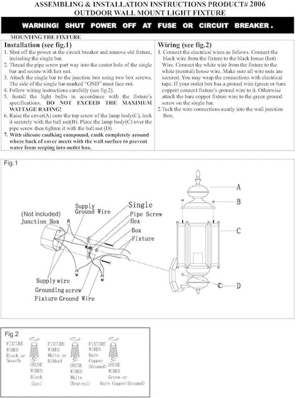 Livex Lighting 2006-91 Outdoor Wall Lantern with Clear Beveled Glass Shades, Brushed Nickel