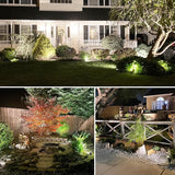 SUNVIE 24 Pack Low Voltage Landscape Lights LED 12W Landscape Lighting with connectors AC/DC 12V-24V Outdoor | Lumora
