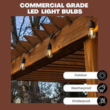 Norb NorbSOLAR S14 LED Solar Replacement Bulbs 1W DC – Outdoor String Light Bulbs with Warm Candlelight Glow, E26 | Lumora