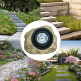 Solar Rock Spot Light – Outdoor Garden Landscape Spotlight | Waterproof Resin Simulated Stone Lamp | LED Lawn Tree | Lumora