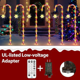 HELESIN Christmas Candy Cane Pathway Lights Outdoor 40.75in 110 LED Higher Christmas Candy Cane Lights with | Lumora