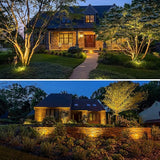 ZUCKEO 10W Low Voltage Landscape Lights LED Landscape Lighting with Connectors, 12V Outdoor Spotlights Yard Garden | Lumora