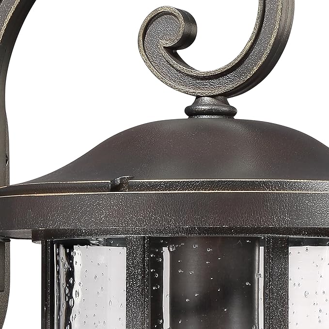 Quoizel Crusade 1-Light Palladian Bronze Outdoor Wall Lantern