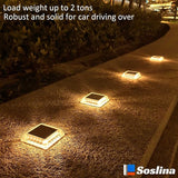 Solar Deck Lights Solar Powered, Solar Stair Lights Outdoor Waterproof, Solar Step Lights for Outdoor Garden Patio | Lumora