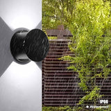 Kawell 8W Modern LED Wall Sconce Light Up Down Waterproof Outdoor Wall Lamp Indoor Hardwired for Bedroom Bathroom | Lumora
