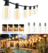 litogo 236FT Outdoor Edison Lights with Dimmer Timer & Memory Function, Waterproof Patio Lights for Yard Garden | Lumora