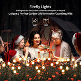 Solar Lights Outdoor Waterproof, 2 Packs 16LED, Solar Garden, Patio, Garden Decor, Patio Decor, Firefly Outdoor | Lumora
